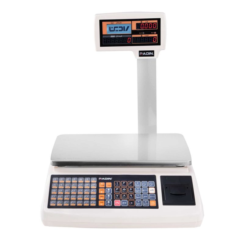 ترازو پرینتردار رادین 6700 ظرفیت 40 کیلوگرم