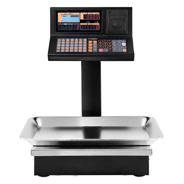 ترازو فروشگاهی پرینتردار رادین 8800 ظرفیت 40 کیلوگرم