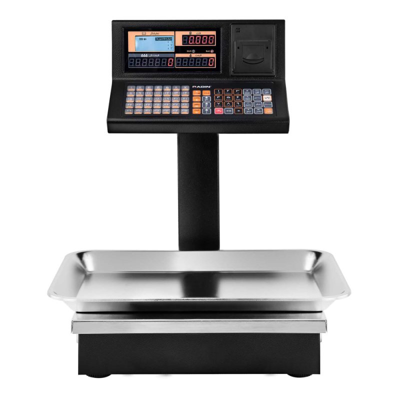 ترازو فروشگاهی پرینتردار رادین 8800
