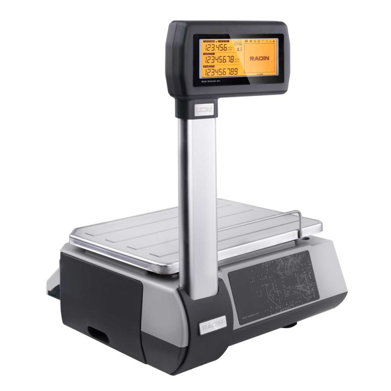 ترازو لیبل پرینتر، ستون دار رادین MKII ظرفیت 40کیلوگرم