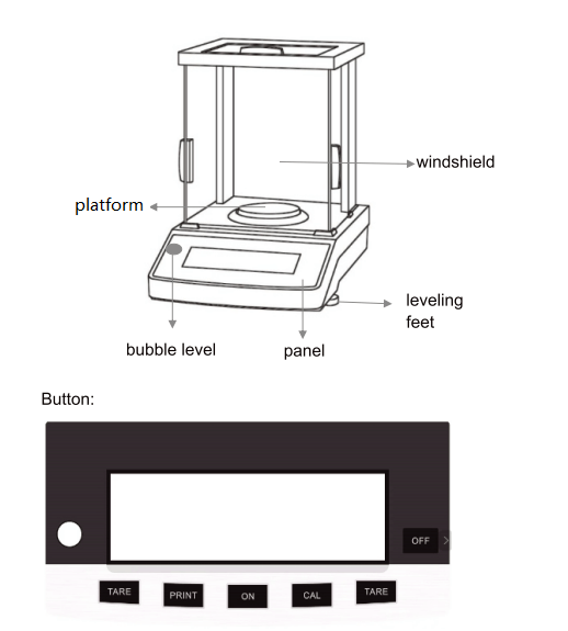 ترازو آزمایشگاهی Electronic Balance | دقت 0.001 گرم
