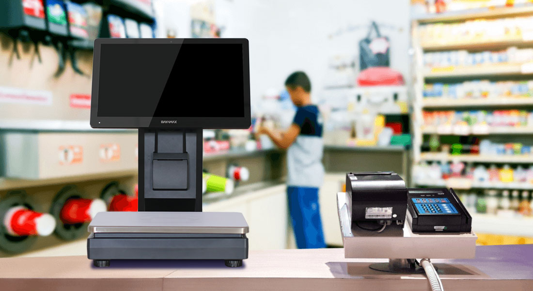 ترازو فروشگاهی دیجیتال لیبل پرینتر