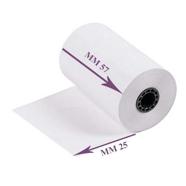 کاغذ حرارتی 57 mm | رول حرارتی پرینتر و ترازو