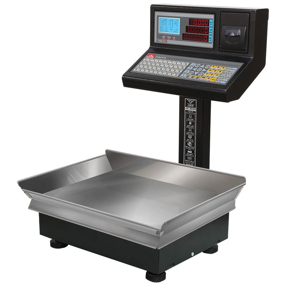 ترازو فروشگاهی پرینتردار محک 17000 ،50 کیلویی ( PRO, PLUS)