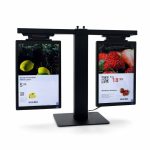 استند دیجیتال دوطرفه 21.5 اینچ چهار نمایشگر