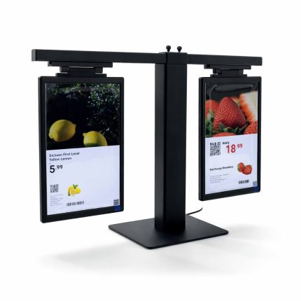 استند دیجیتال دوطرفه 21.5 اینچ چهار نمایشگر